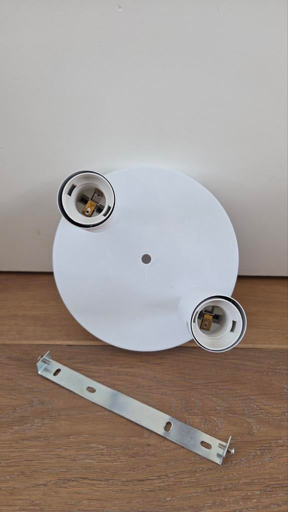 Plafondlamp, Ophalen of Verzenden, Zo goed als nieuw, Metaal of Aluminium, Plafondspot of Wandspot