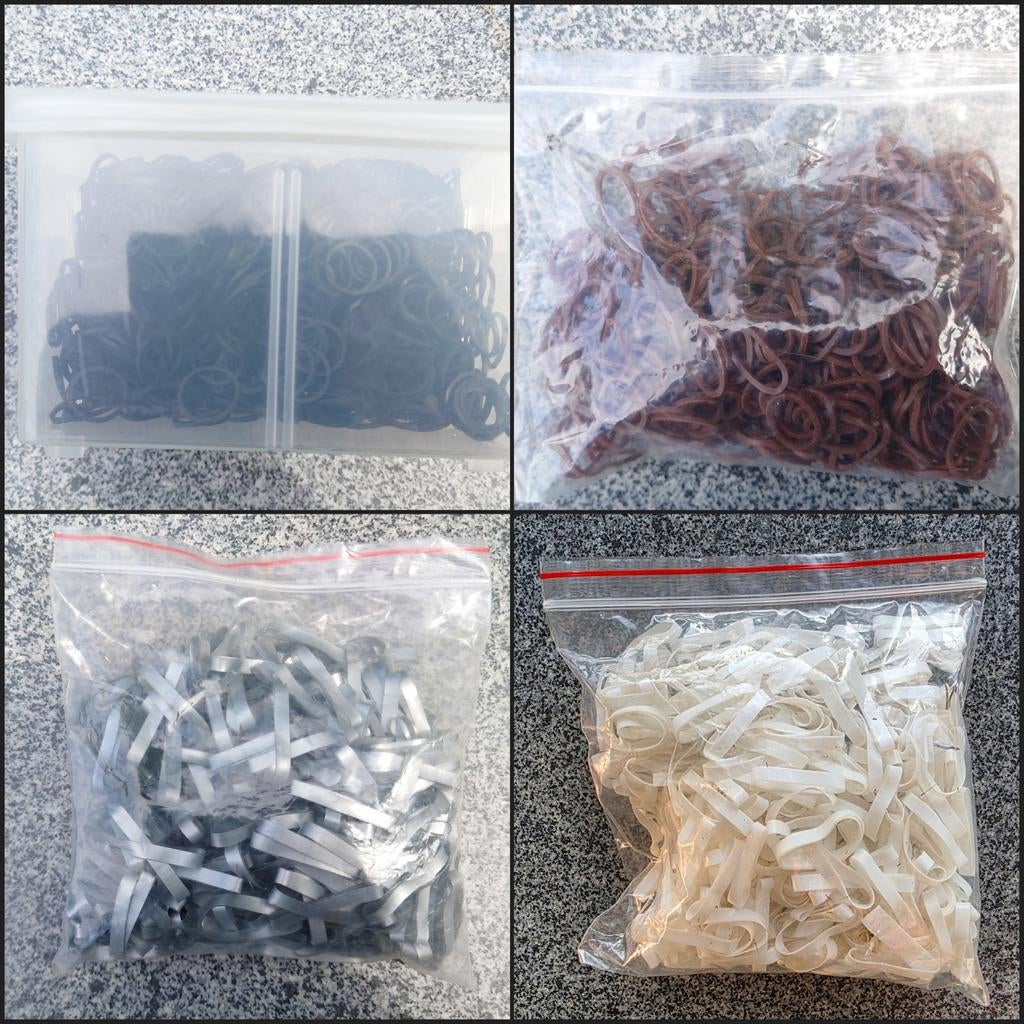 Veel paarden haar manen elastiekjes magic braids, Ophalen of Verzenden