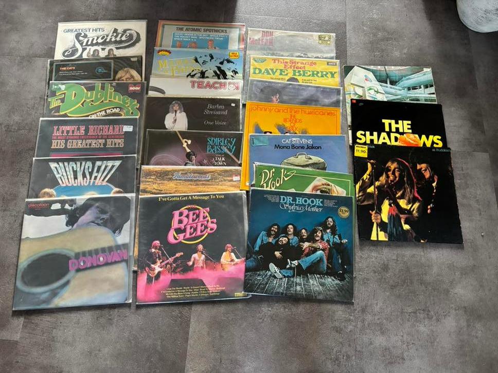 124 elpees., Ophalen, Gebruikt, Overige formaten