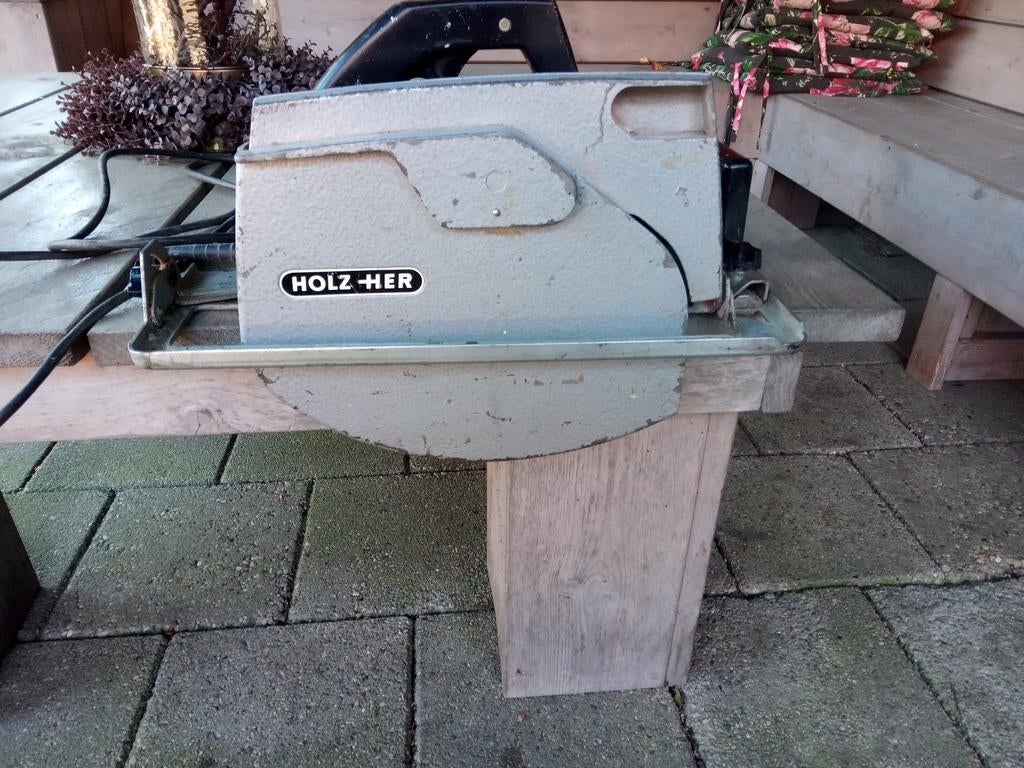 Holzher zaag machine, Ophalen of Verzenden