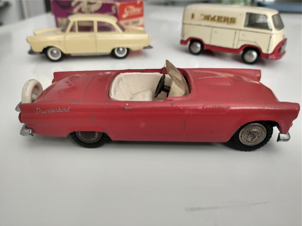 TEKNO FORD THUNDERBIRD 1955-1957, Ophalen of Verzenden, Gebruikt, Auto, Overige merken