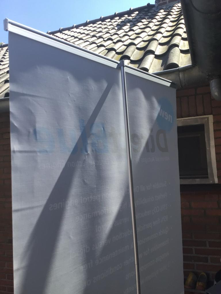 Nieuwe Roll-up banner DirectBlue Vialle Autogas (212x86 cm), Ophalen of Verzenden