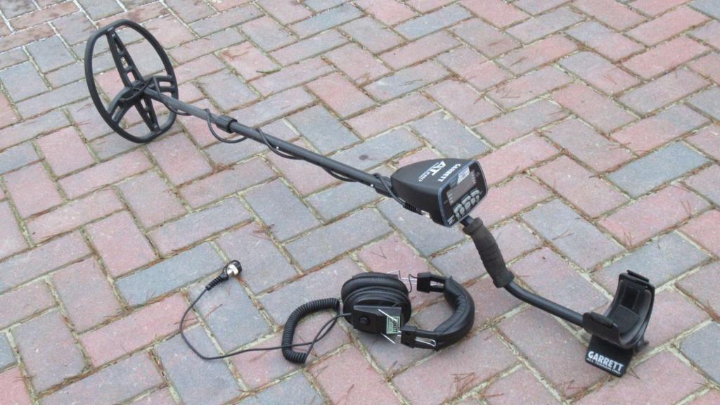 Garrett AT Pro waterdichte digitale metaaldetector, Hobby en Vrije tijd, Metaaldetectors, Niet ingevuld, Gebruikt, Meer dan 30 cm