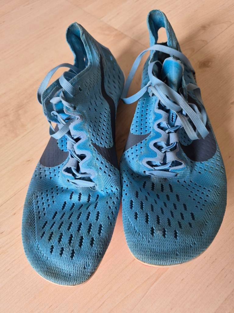 Nike racing spikes blauw maat 41, Sport en Fitness, Loopsport en Atletiek, Ophalen of Verzenden, Gebruikt, Spikes, Nike