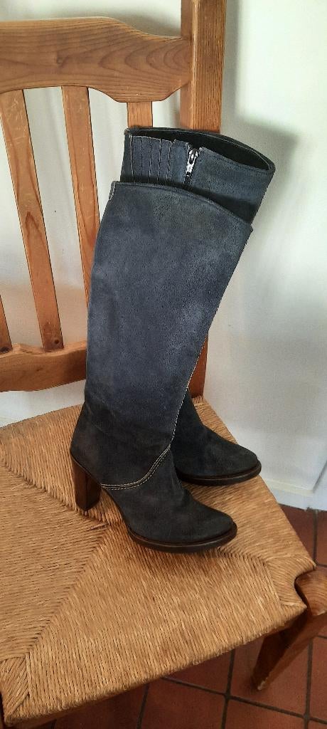 dames laarzen, merk Sendra, maat 39, Kleding | Dames, Schoenen, Ophalen of Verzenden, Zo goed als nieuw, Zwart, Hoge laarzen