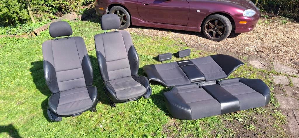 Sport interieur half leer bmw 3 serie e46, Ophalen, BMW