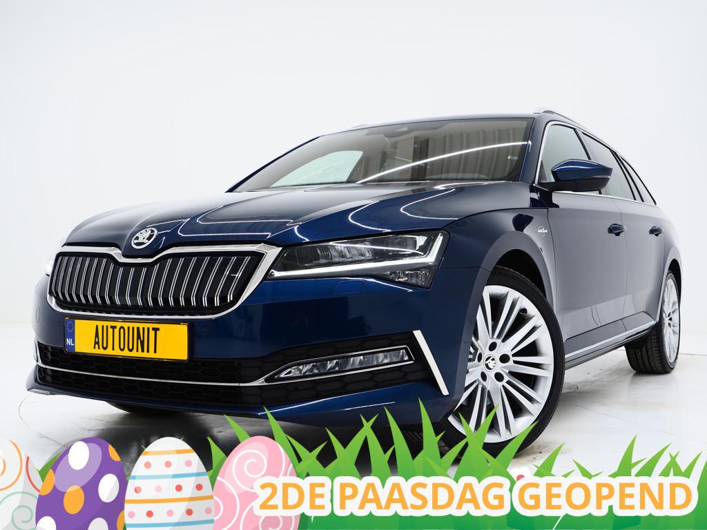 Skoda Superb Combi 1.4 TSI iV Laurin & Klement | Canton | Le, Auto's, Gebruikt, Zwart, 4 cilinders, Blauw
