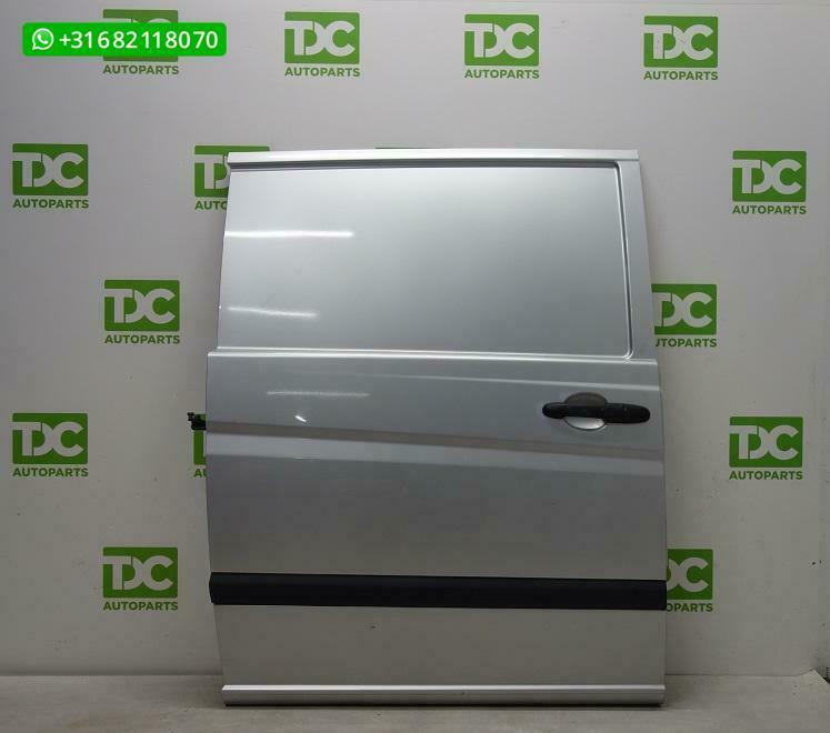 Mercedes Vito W639 ('03-'14) Schuifdeur rechts dicht grijs, Auto-onderdelen, Gebruikt, Deur, Mercedes-Benz, Rechts