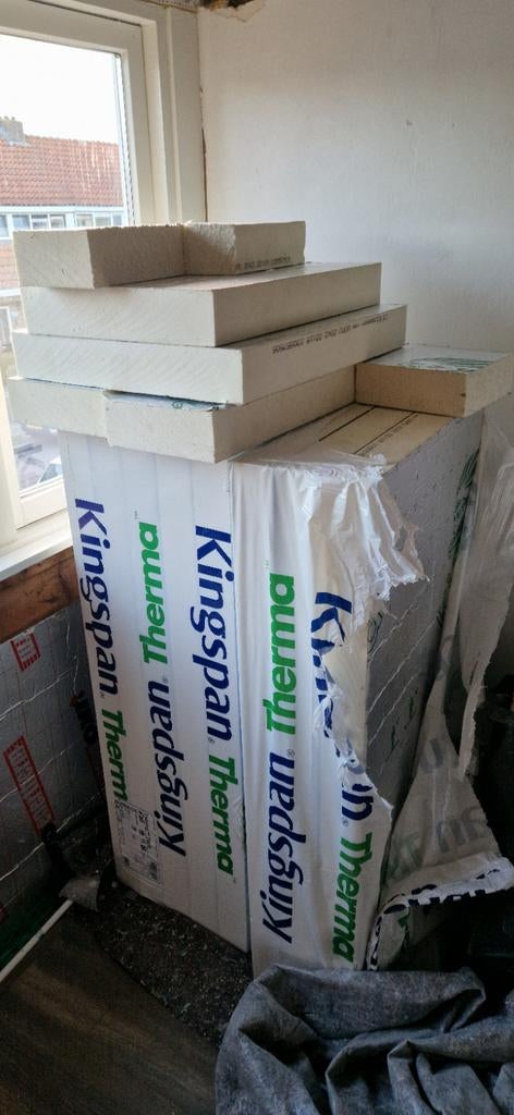 PIR platen 80 mm = 8 cm (1200x600), Ophalen, Nieuw, 5 tot 10 m², Hardschuim (Pir)