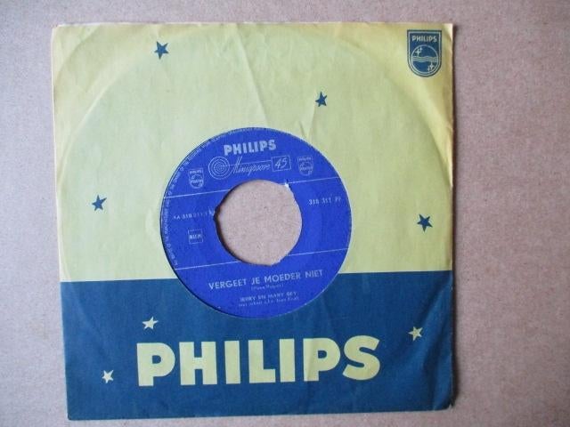 s5500 jerry en mary bey - vergeet je moeder niet, Ophalen, Gebruikt, Overige genres, 7 inch