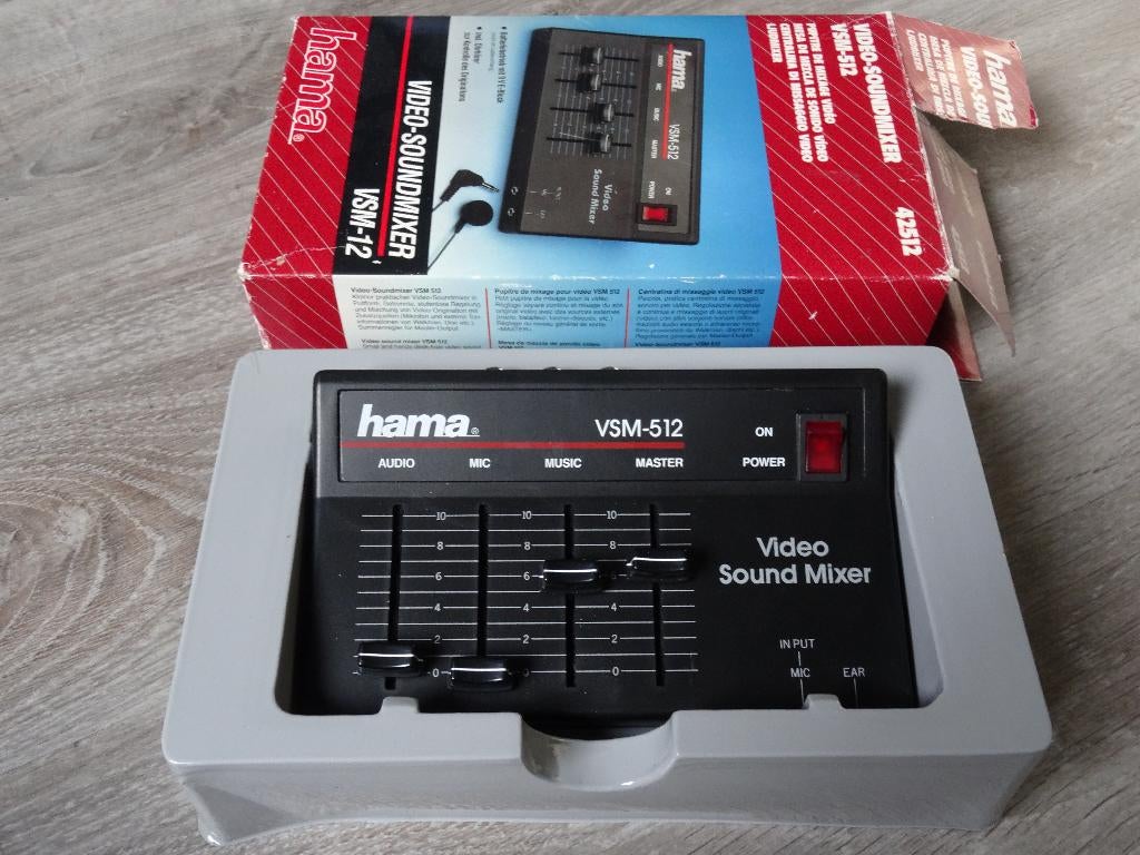 Hama VSM-512 Video Sound Mixer, Ophalen of Verzenden, Nieuw, Overige typen