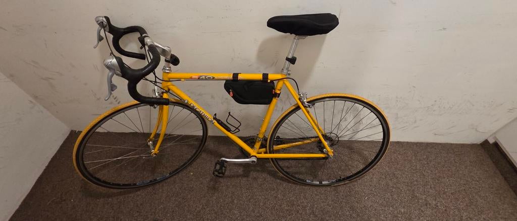 Mooie gele wielrenfiets - lichtgewicht, versnellingen defect, Fietsen en Brommers, Fietsen | Racefietsen, Gebruikt, Overige merken