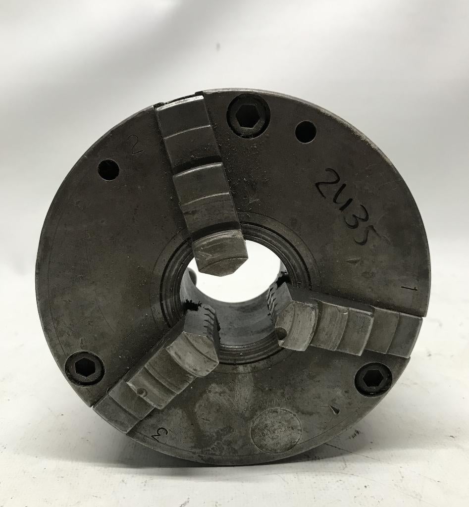 Zelf centrerende 3 klauw, Camlock D4, AI-Dr1 draaibank, Doe-het-zelf en Verbouw, Draaibanken, Ophalen of Verzenden, Gebruikt, Onderdeel