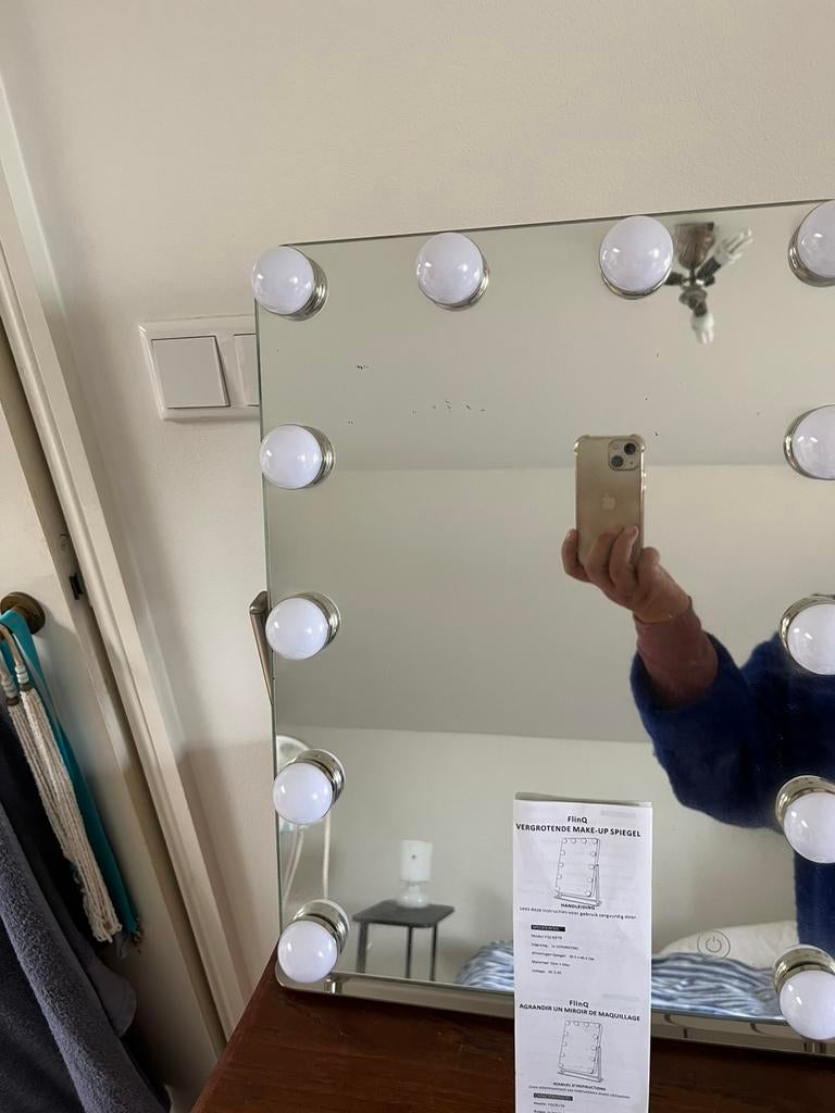 Vergrotende make up spiegel, Ophalen, Minder dan 50 cm, Zo goed als nieuw, Minder dan 100 cm