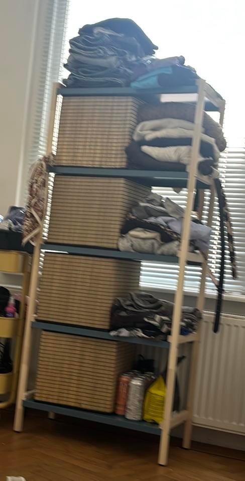 IKEA KAST + manden, Ophalen, Zo goed als nieuw