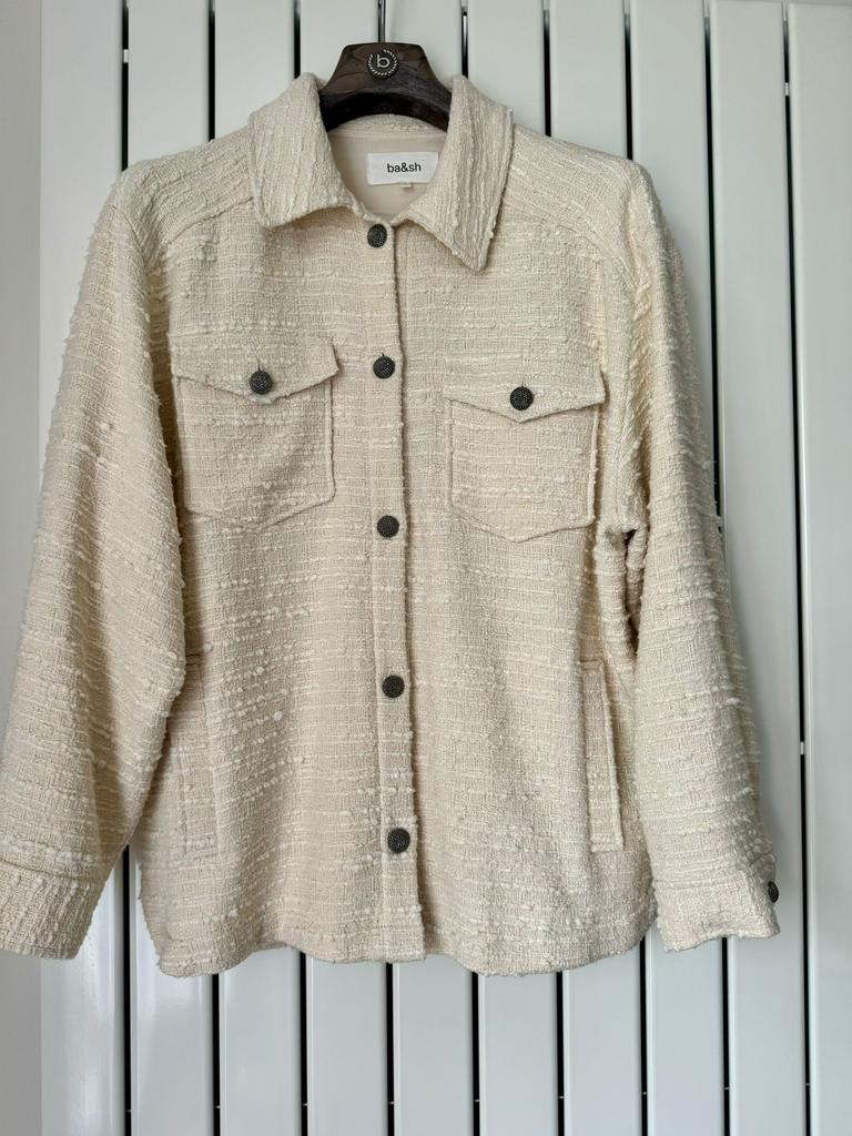 BA&SH - Chemise Aroma jas met Strass knopen - 1 | 36 | S, Ophalen of Verzenden, Nieuw, Maat 36 (S)