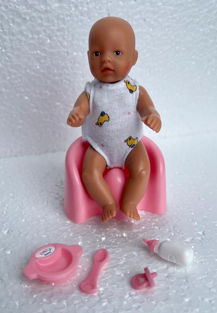 Mini baby born popje starters- set, Kinderen en Baby's, Speelgoed | Poppen, Ophalen of Verzenden, Zo goed als nieuw, Overige typen
