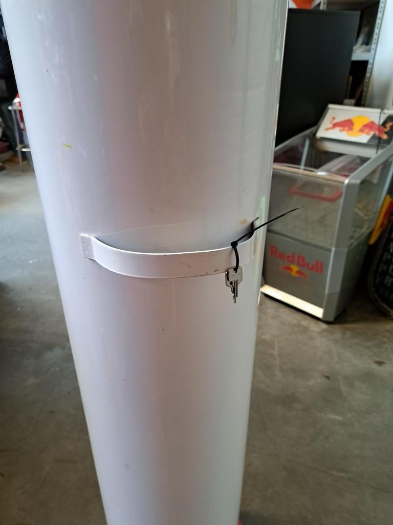 Capsule automaat rood/wit, Ophalen, Gebruikt