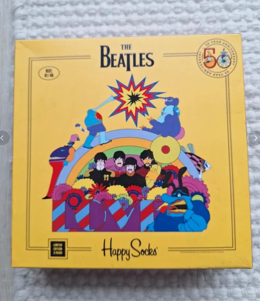 The Beatles sokken, Ophalen, Overige kleuren, Happy Socks, Nieuw