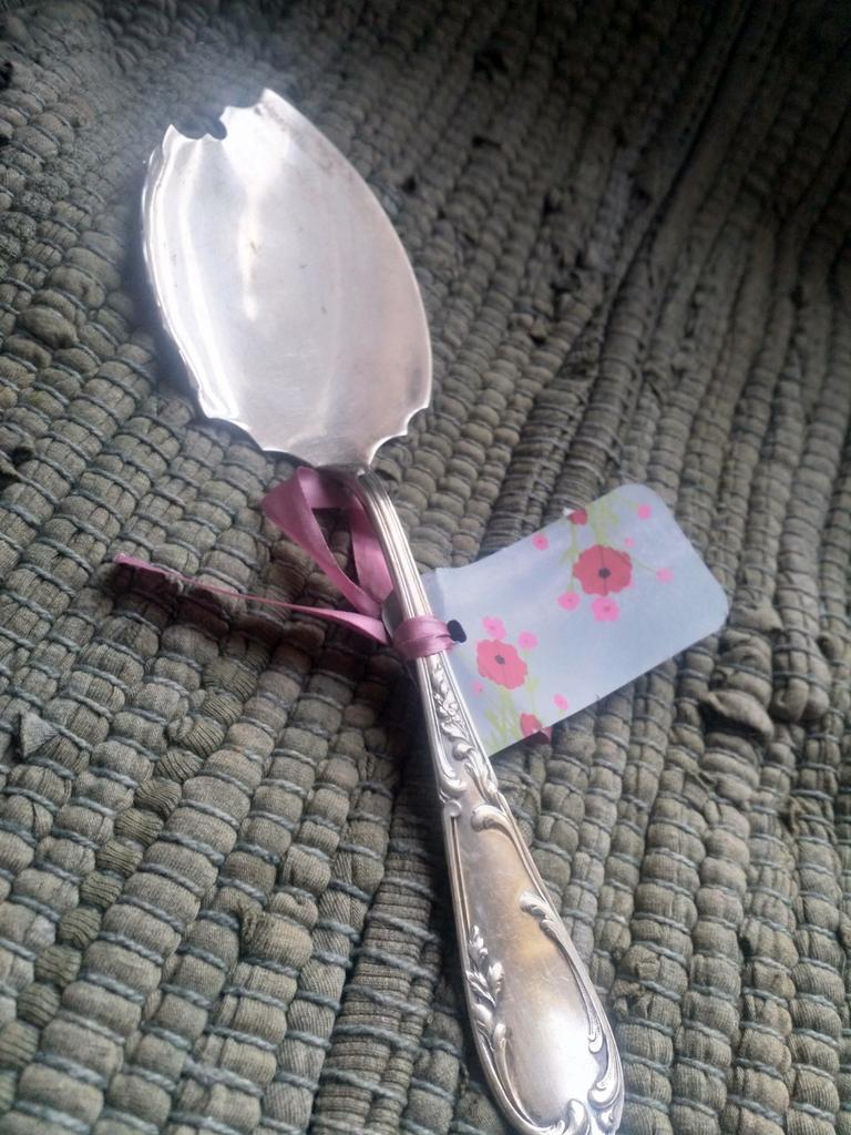 Verzilverde Engelse Taartschep, Antiek en Kunst, Antiek | Bestek, Ophalen of Verzenden