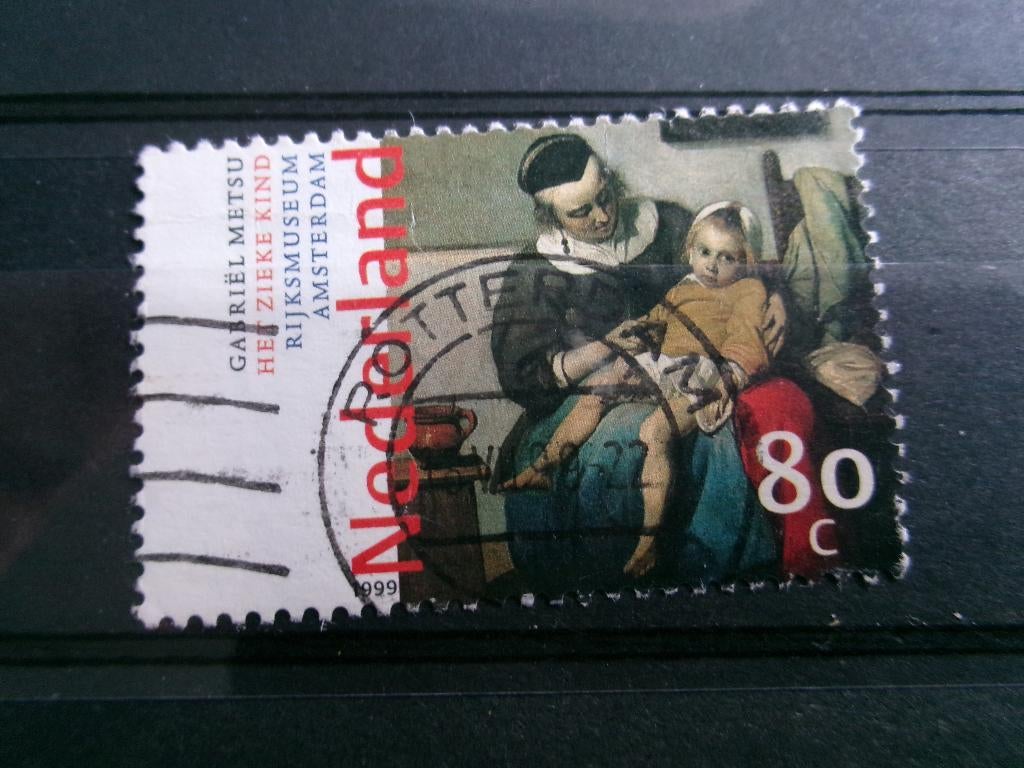 1999 - gabriel metsu (781a), Verzenden, Gestempeld