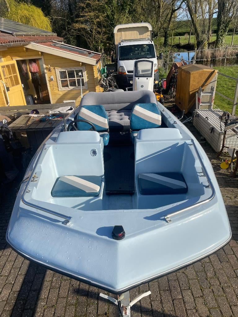 Bowrider Open Bow Trihull, Gebruikt, Tot 10 pk, Ophalen of Verzenden, 3 tot 6 meter