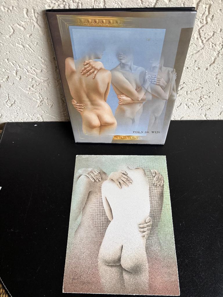 Poen de Wijs - Gesigneerd + originele lithografie -, Boeken, Ophalen of Verzenden, Gelezen, Schilder- en Tekenkunst, Hans Redeker