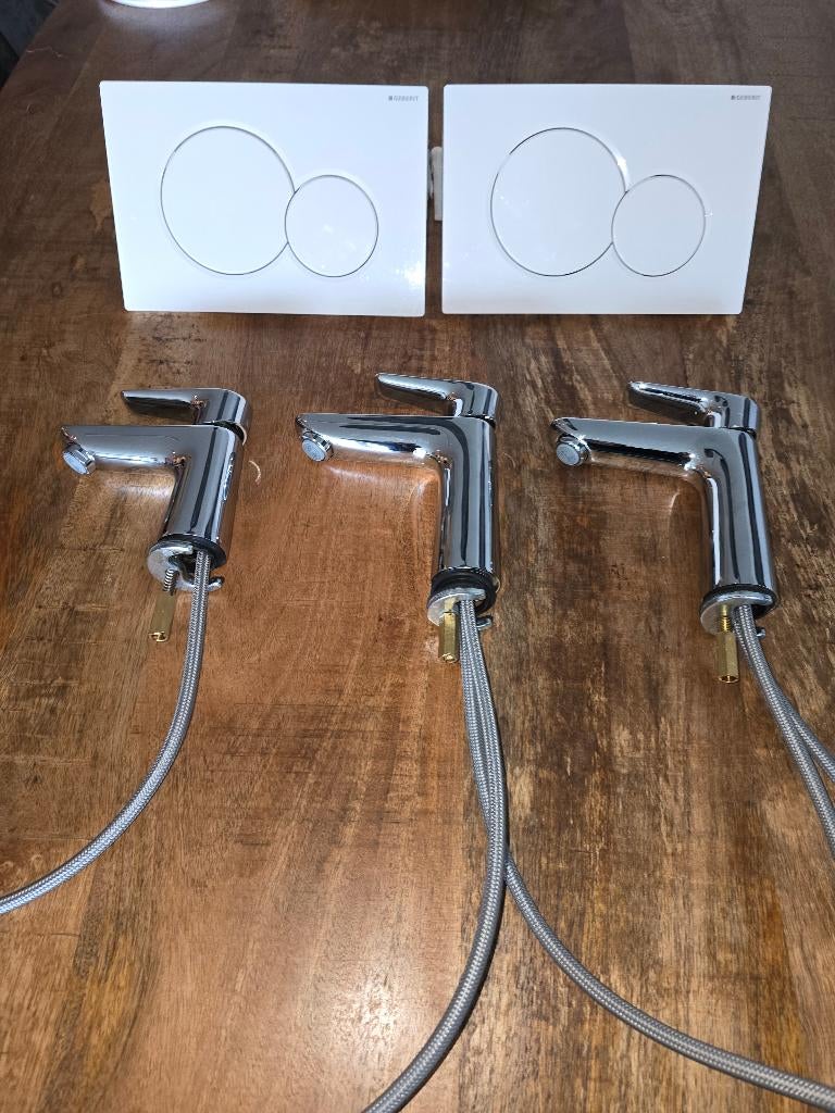 kranen, Doe-het-zelf en Verbouw, Sanitair, Ophalen of Verzenden, Nieuw, Chroom, Kraan