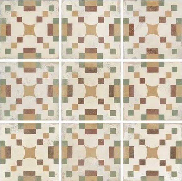 Vintage tegels - valentina Campanar 22,3x22,3 - vloertegels, Verzenden, Nieuw, Onbekend, Jongetje of Meisje