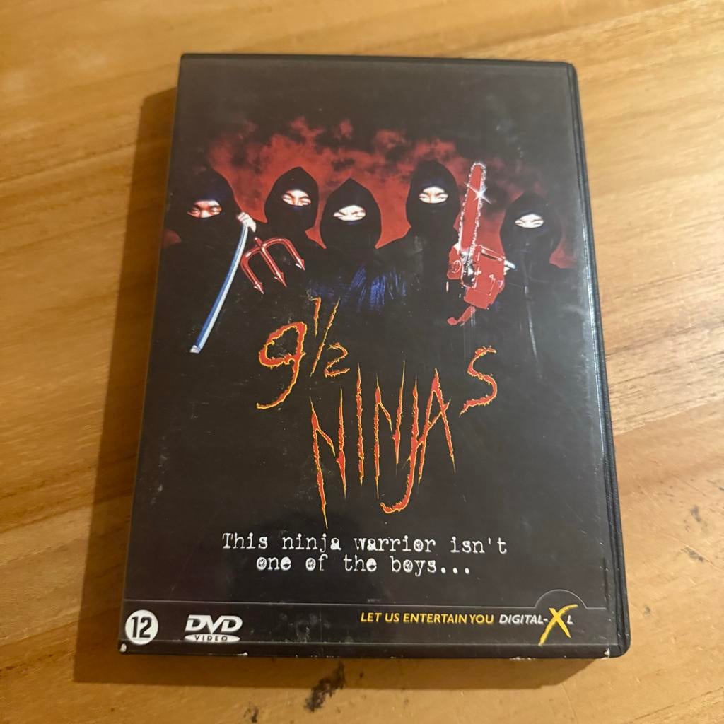 9 1/2 Ninjas DVD - Actie en Martial Arts Film, Cd's en Dvd's, Vanaf 12 jaar, Ophalen of Verzenden, Gebruikt