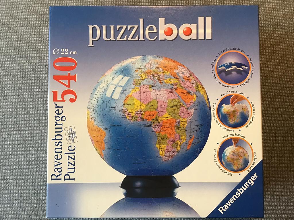 Puzzleball Ravensburger 540 stukjes., Ophalen of Verzenden, Zo goed als nieuw
