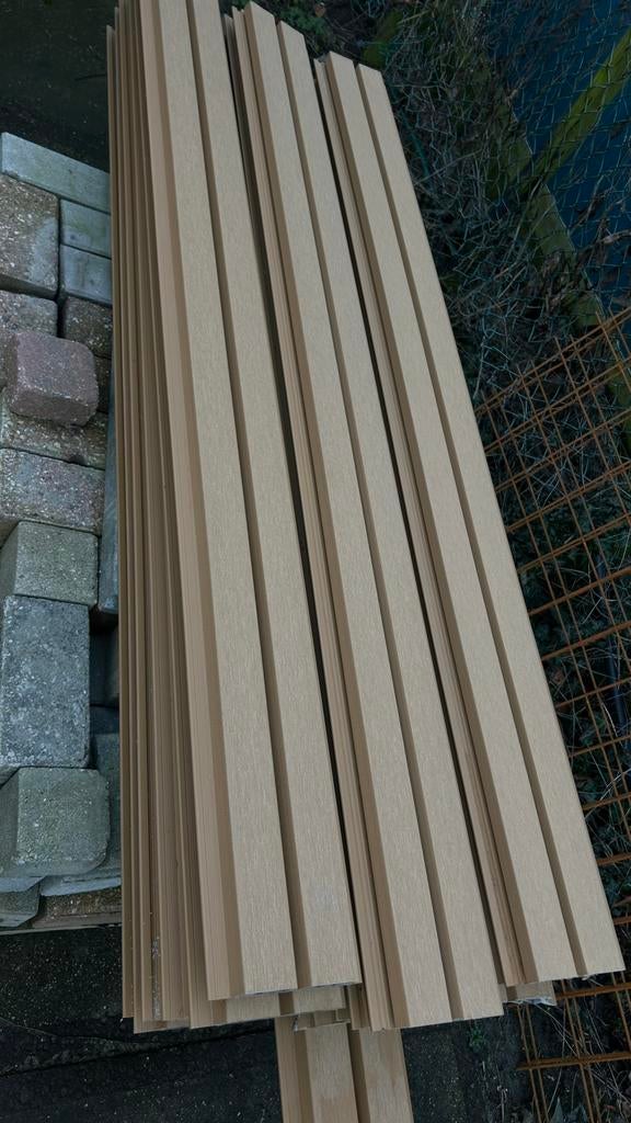 Een partij: Weo 60 cladding, red cedar, wandpanelen, nieuw., Ophalen of Verzenden, Nieuw