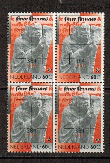 1306 Sint Servaas (blok van 4) 1984 Postfris, Verzenden, Na 1940, Postfris