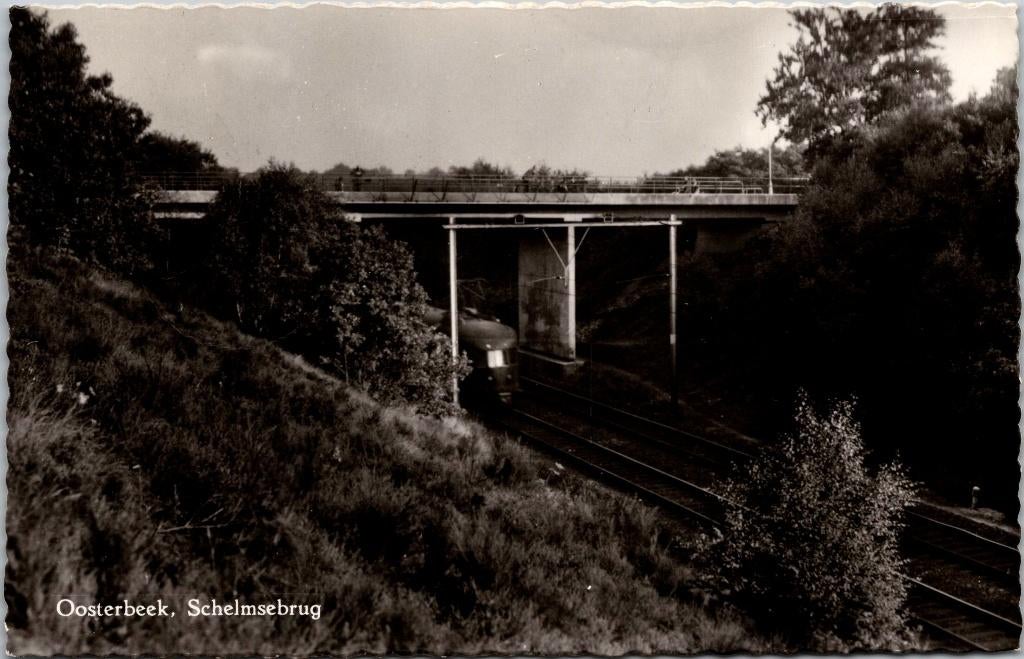 Oosterbeek - Schelmsebrug (1957), Verzenden, 1940 tot 1960, Gelopen, Gelderland
