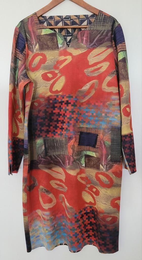 Reversible jurk lange mouw van Lizzy & Coco - Mt XL, Overige kleuren, Maat 46/48 (XL) of groter, Ophalen of Verzenden, Knielengte