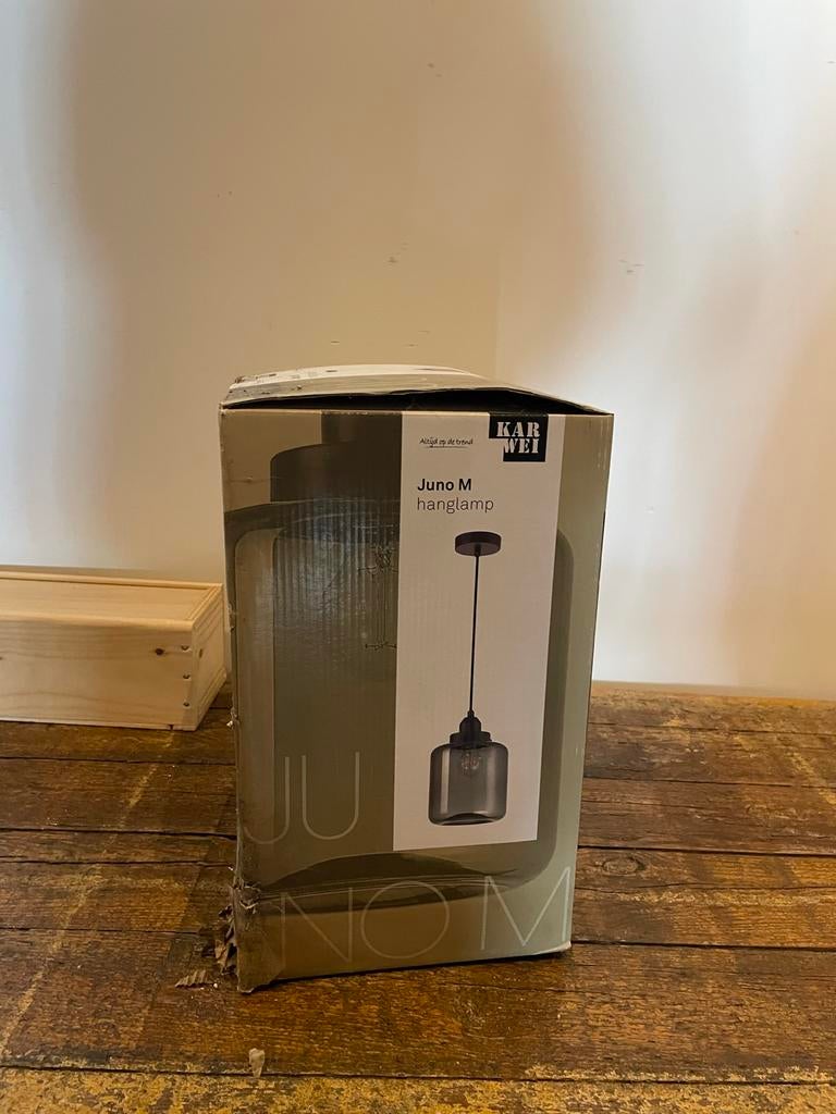 Karwei Juno M hanglamp (nieuw in doos), Ophalen, Nieuw, Metaal, Minder dan 50 cm