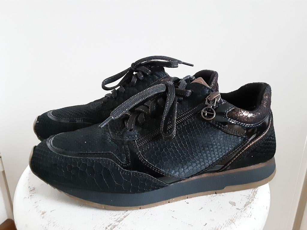 TAMARIS schoenen sneakers maat 39 zwart, Tamaris, Zwart, Ophalen of Verzenden, Sneakers of Gympen