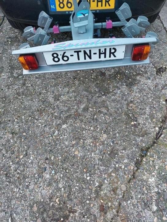 Hele nette Spinder fietsendrager voor 2fietsen, Auto diversen, Fietsendragers, Ophalen, Trekhaakdrager