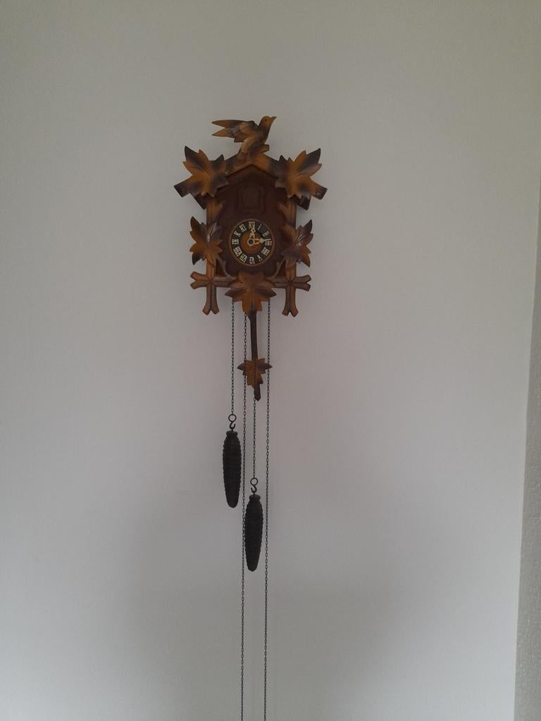 Kleine Koekoeksklok, Antiek en Kunst, Antiek | Klokken, Ophalen of Verzenden
