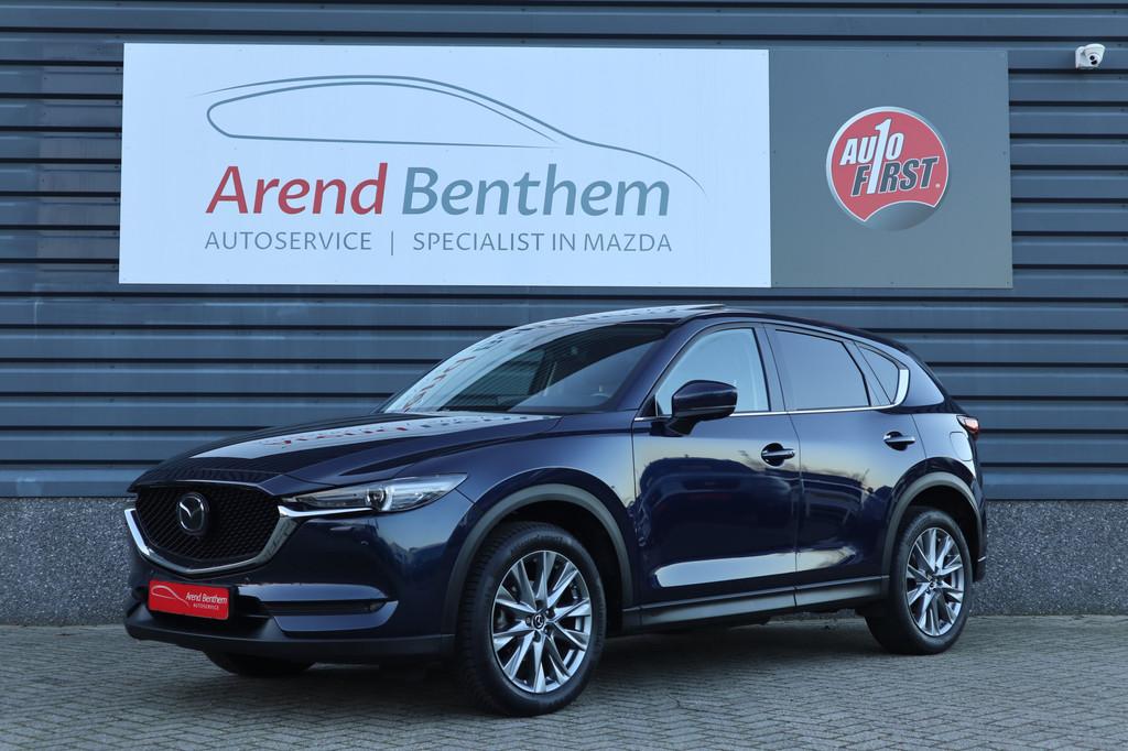 Mazda CX-5 2.0 SkyActiv-G 165 Luxury Automaat / Schuifdak /, 15 km/l, Gebruikt, Euro 6, Blauw