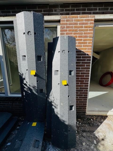 EPS Tempex vulelementen RC 5,0 (515mm en 635mm) - broodjes, Ophalen, 12 cm of meer, Nieuw, Minder dan 5 m²