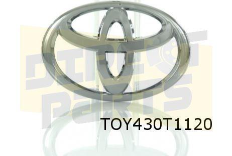 Toyota Aygo (-7/14) embleem logo ''Toyota'' voorzijde Origin, -, Verzenden, -, Nieuw