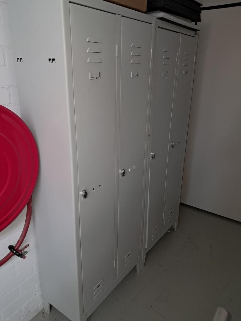 Kleding lockers zeer nette staat, 180x70x33cm, Ophalen, Zo goed als nieuw, Industrieel