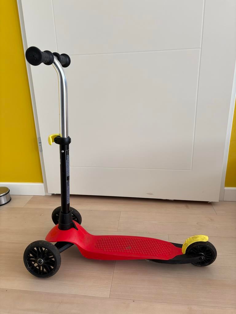 Driewielstep B1 Oxelo rood/zwart, Fietsen en Brommers, Steps, Ophalen, Gebruikt, Overige typen