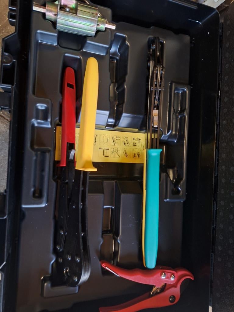 Viega Pexfit 16 en 20 perstangenset, Doe-het-zelf en Verbouw, Gereedschap | Handgereedschap, Ophalen, Nieuw