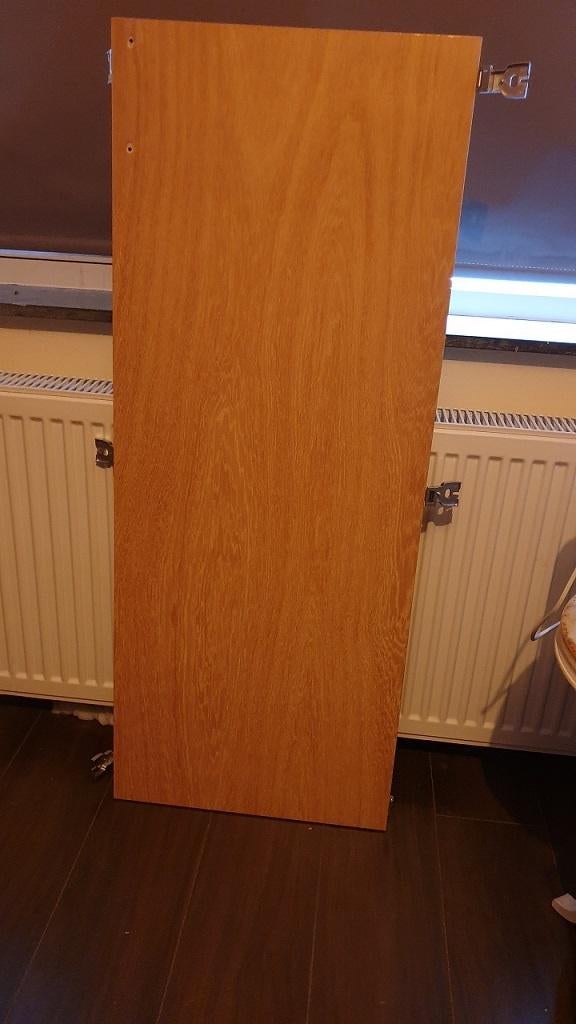 Lundia vlakke deur 120x50 regulier gelakt in zeer nette staa, Ophalen, Gebruikt