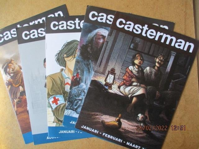 adv6058 casterman, Eén stripboek, Ophalen, Gelezen
