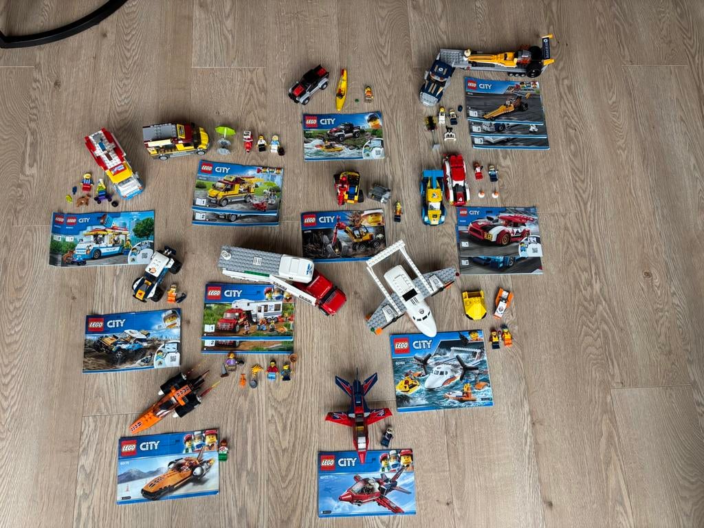 Lego city en 11 sets, City, Lego, Ophalen of Verzenden, Zo goed als nieuw