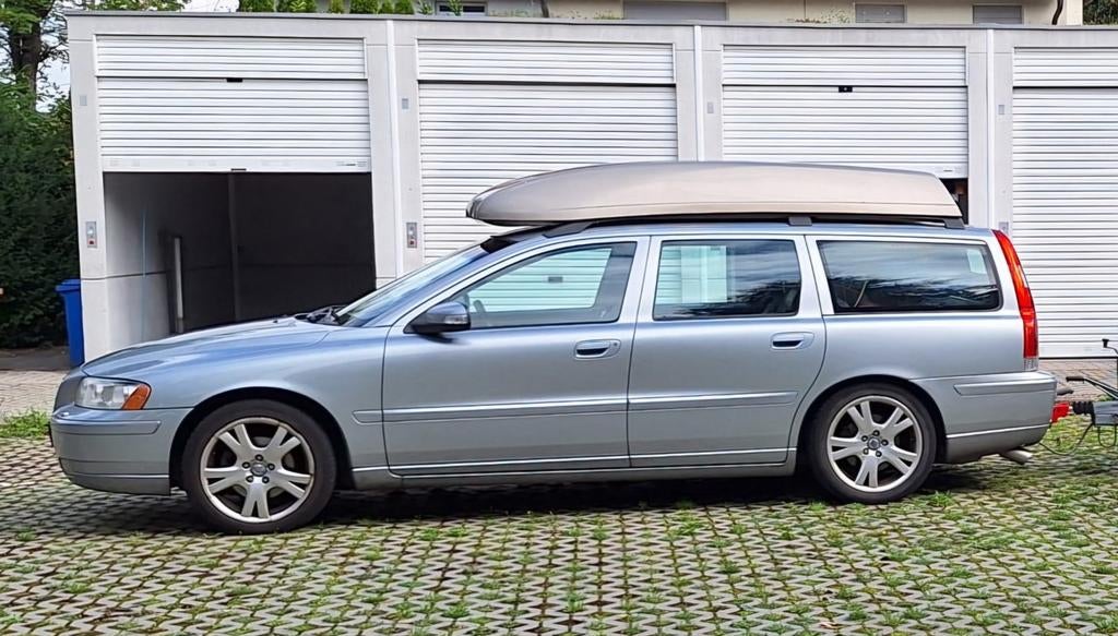Originele Volvo V70 en XC70 dakkoffer, Ophalen, Gebruikt