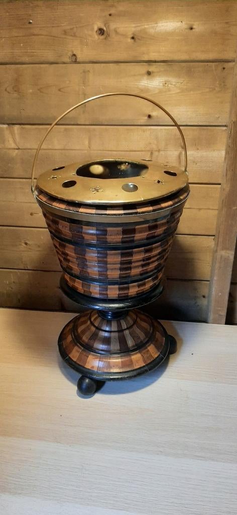 Antieke theestoof., Antiek en Kunst, Ophalen of Verzenden